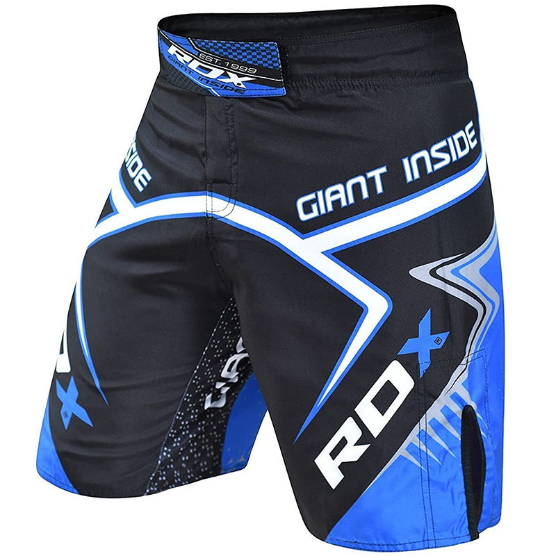 RDX Pantaloncini MMA Da Allenamento: Per Kickboxing, Jiu-Jitsu, Muay Thai, Bodybuilding, Con Tasca Per Paradenti E Coulisse, Uomo E Bambino