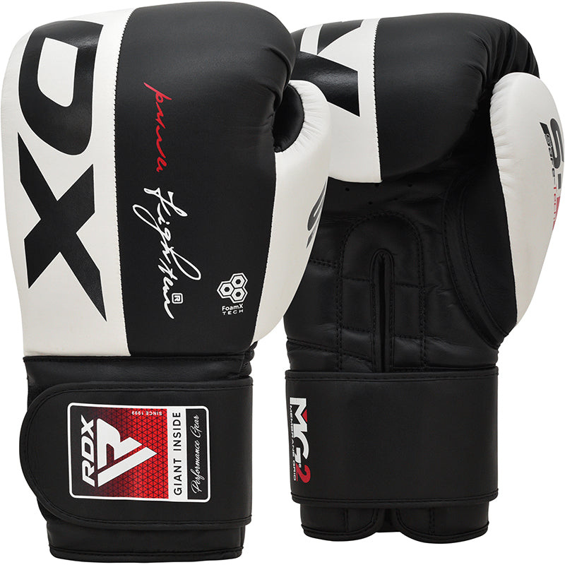 RDX Guantoni da Boxe uay Thai e Allenaento, Vacchetta Pelle Guanti da RDX Guantoni da Boxe uay Thai e Allenaento, Vacchetta Pelle Guanti da