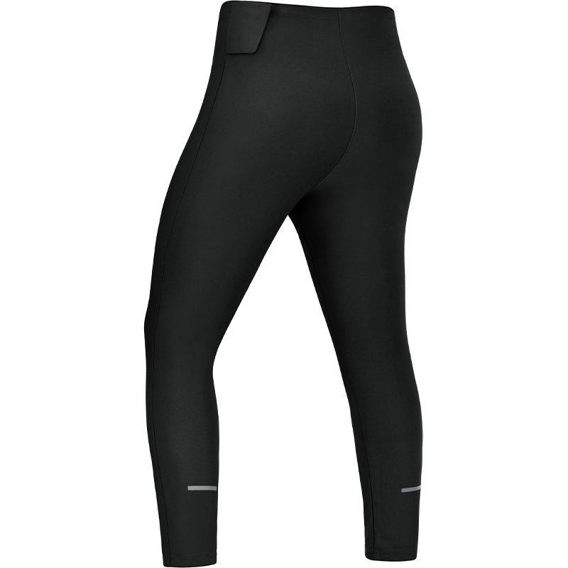 RDX SAUNA SWEAT LEGGINGS FOR WOMEN#color_black