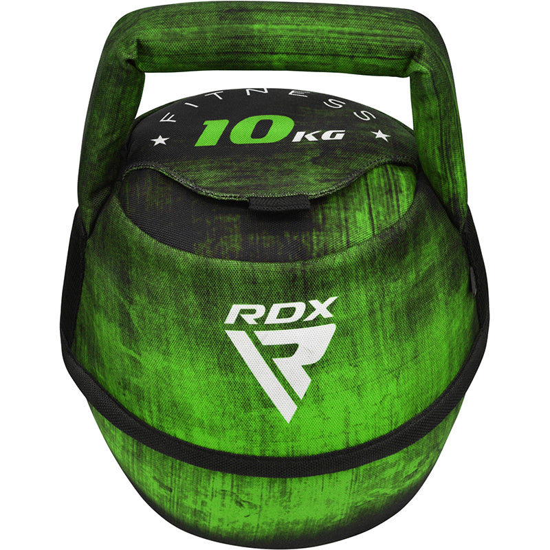 RDX F1 Kettlebell Filled 10kg#color_green