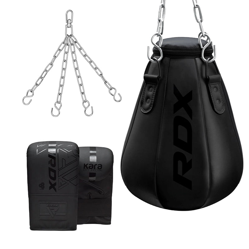 RDX Sacco da boxe Maize nero completo