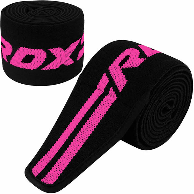 RDX K2 Compression Knee Wraps OEKO-TEX® Standard 100 certified#color_pink