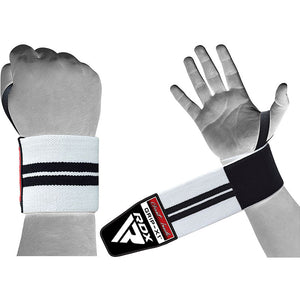 RDX W3W Weight Lifting Wrist Support Wraps With Thumb Loops Oeko-Tex® Standard 100 Certified