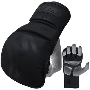 RDX T15 Noir Guanti MMA Sparring 7oz