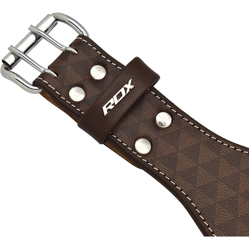 RDX ARLO 4 Inch Weightlifting Belt #color_tan