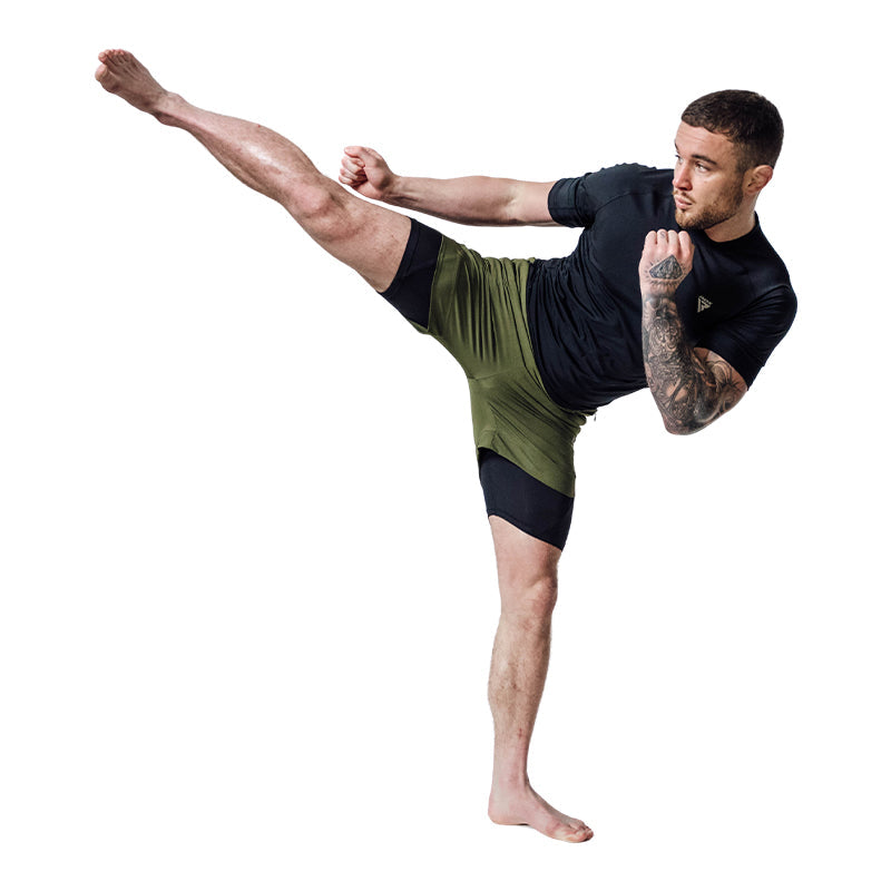Pantaloncini MMA RDX - Per Allenamento, Kickboxing, BJJ, Muay Thai Pantaloncini MMA RDX - Per Allenamento, Kickboxing, BJJ, Muay Thai