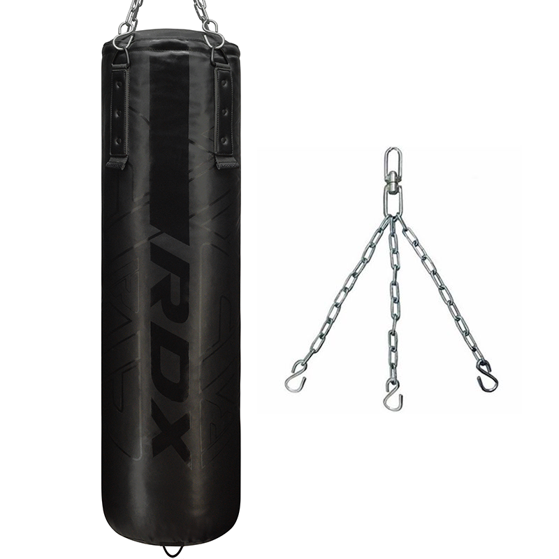 RDX F6 2-in-1 KARA Training Punching Bag Set#color_black