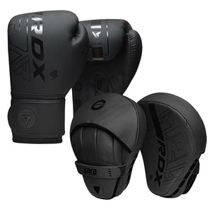 RDX F6 KARA Guanti da Boxe e Cuscinetti