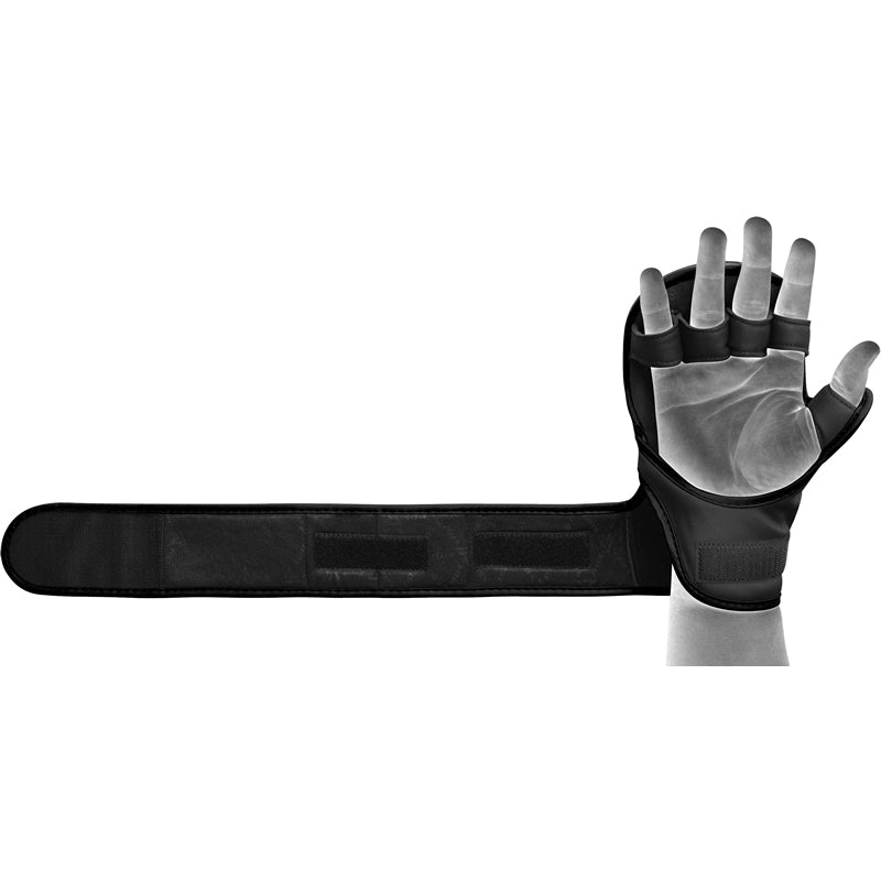 RDX F6 KARA MMA Sparring Gloves#color_black