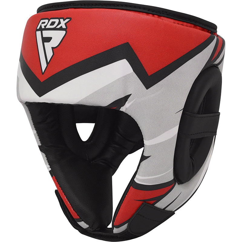 RDX J11 Kids Boxing Head Guard#color_red