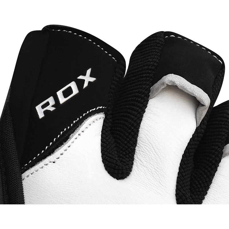 RDX L1 Leather Bodybuilding Gym Gloves