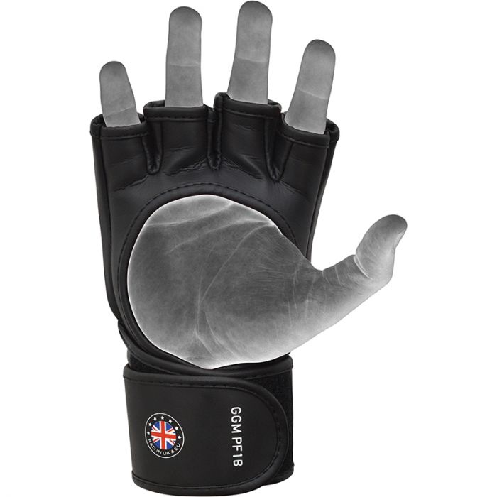 RDX PF1 MMA Fighting Grappling Gloves#color_black