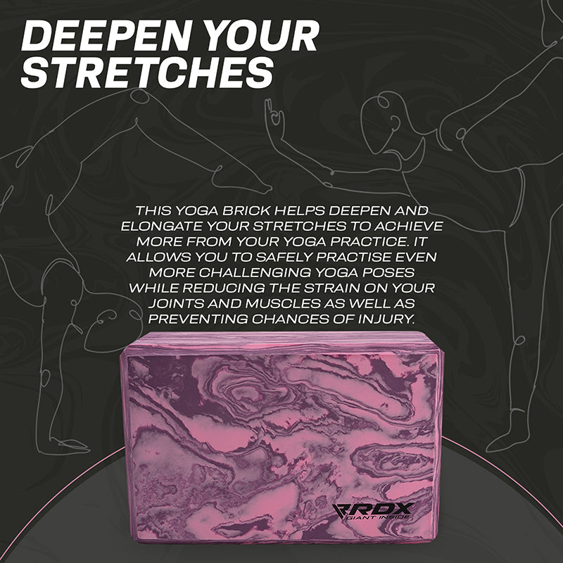 RDX MP EVA Foam High Density Non-Slips Yoga Block