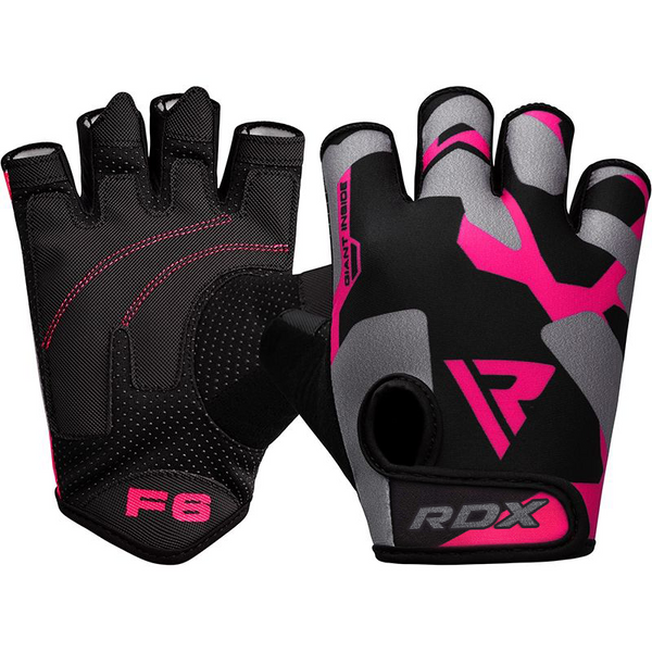 Guantini Palestra Donna Guanti Da Palestra Donna GRIP Per Sollevamento Pesi E Fitness - In Pelle E Spandex, Taglia M, Rosa Guanti Palestra Donna Con Cinghie