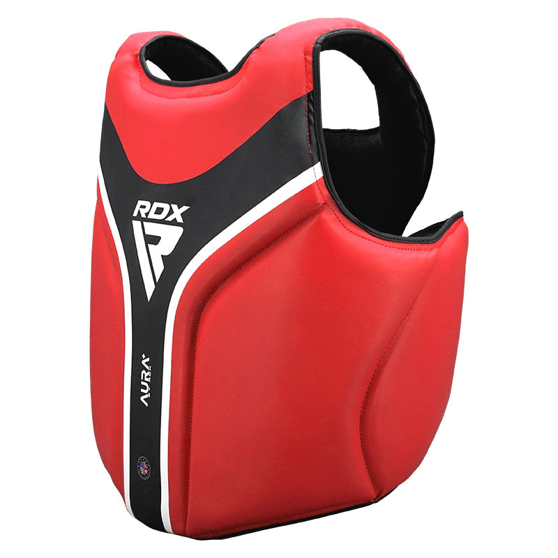 RDX CHEST GUARD AURA PLUS T-17#color_red