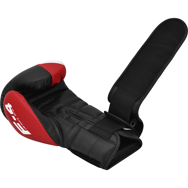 RDX F4 Boxing Sparring Gloves Hook & Loop#color_red