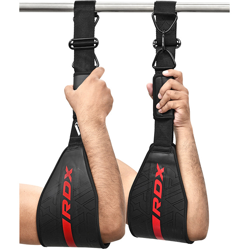 RDX F6 KARA Gym Workout Abs Straps#color_red