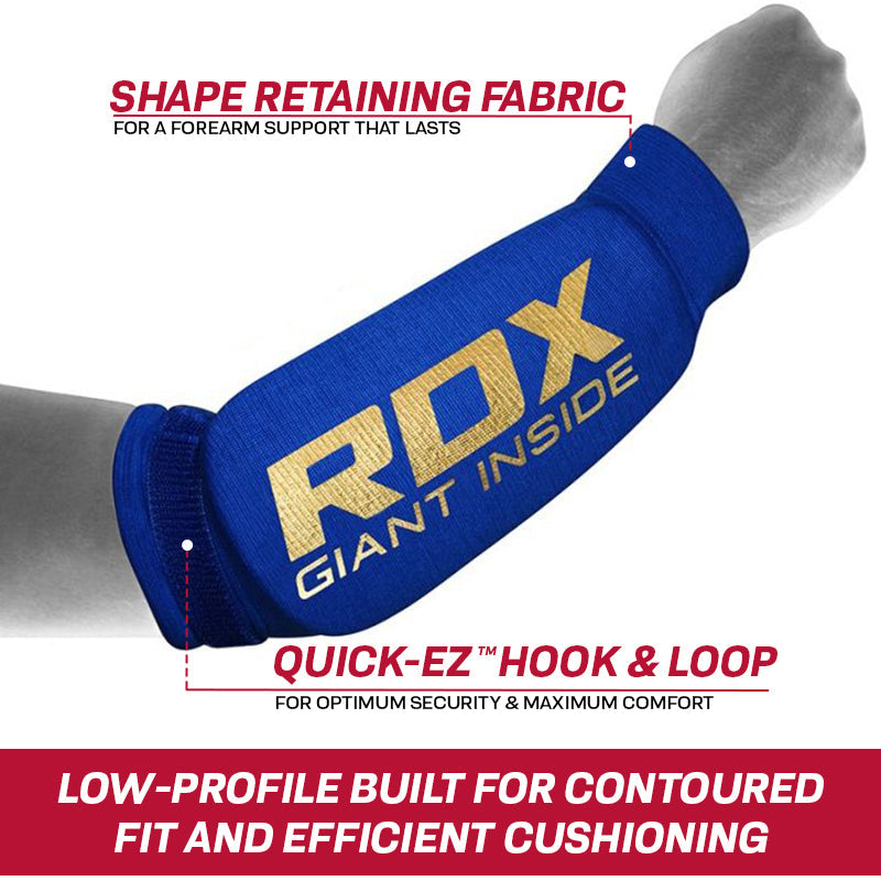 RDX FU Blue Forearm Pads