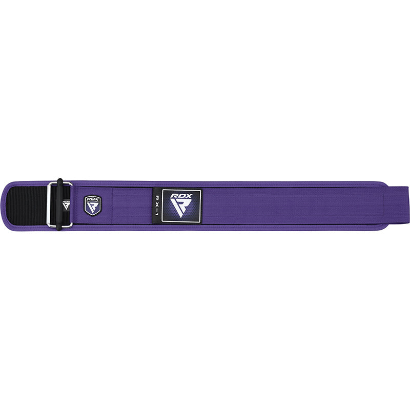 RDX RX1 4” Weight Lifting Belt For Women#color_purple