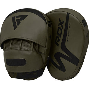 RDX T15 Nero Cuscinetti da Boxe Verde Opaco