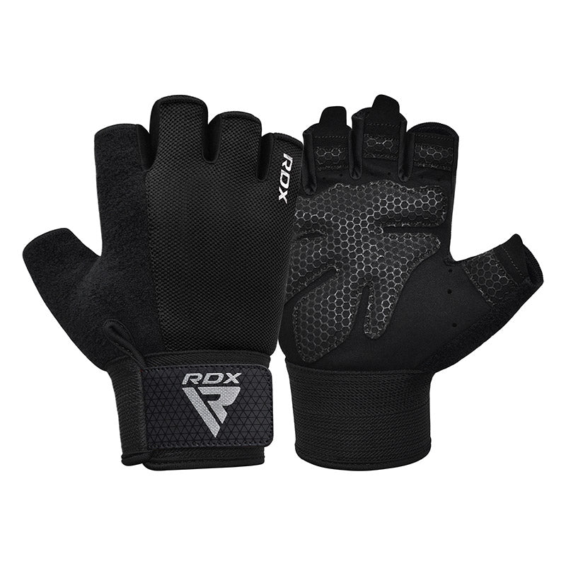 RDX weight lifting 8 Figure Strap#color_black