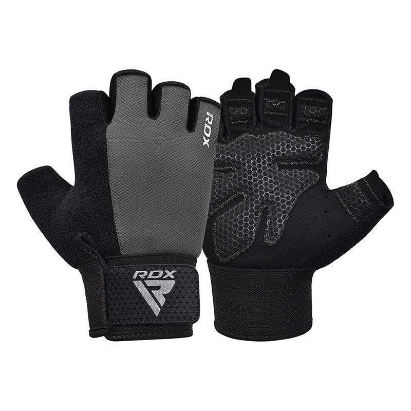 RDX weight lifting 8 Figure Strap#color_grey