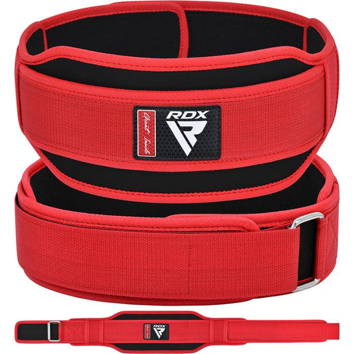 RDX RX5 Weightlifting Belt#color_red