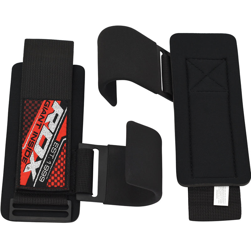 RDX W5 LARUS Gancho Correias de GinÃ¡sio Preto Nylon