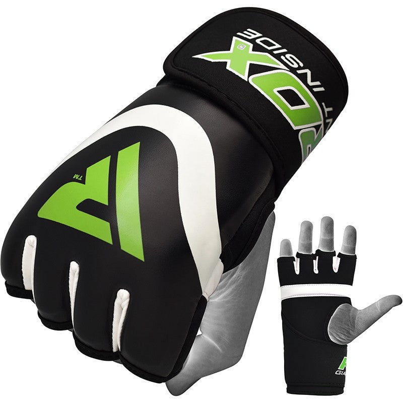 RDX X7 Boxing Gel Inner Gloves#color_green