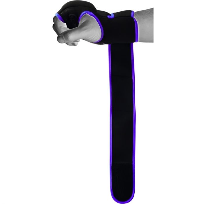 RDX X8 Boxing Inner Gel Glove with Wrist Strap#color_blue